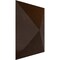 Ekena Millwork 11 7/8in. W x 11 7/8in. H Sellek EnduraWall Decorative 3D Wall Panel Covers 0.98 Sq. Ft. WP12X12SKAMB - alternate 2